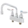 T&S Brass And Bronze Works T&S B-1100 Deck Mounted Workboard Faucet With 3 1/2" Centers - 6" Swing Nozzle
