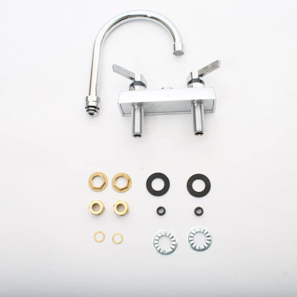 Glastender 03000458 Faucet, Deck Mount With 6-1/4" Gooseneck, For Cock