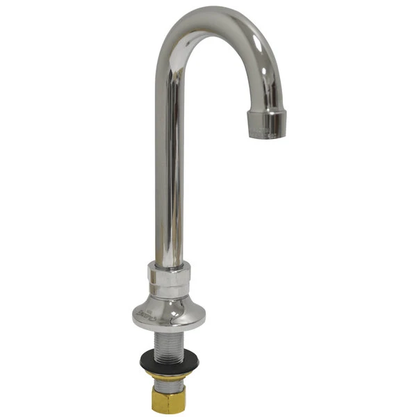 Advance Tabco K-120 Deck Mount Swivel Faucet With 3 1/2" Gooseneck Nozzle