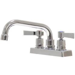 Advance Tabco K-51 Deck Mount Faucet With 4" Centers And 6" Swing Nozzle