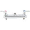 T&S Brass And Bronze Works T&S B-1120-LN Deck Mounted Workboard Base Faucet With 8" Centers
