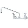 T&S Brass And Bronze Works T&S B-0230-EE Wall Mounted Pantry Faucet With 8" Adjustable Centers, 18" Swing Nozzle, And EE Connections