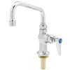 T&S Brass And Bronze Works T&S B-0207 Deck Mounted Single Hole Pantry Faucet With 6" Swing Nozzle And Eterna Cartridge