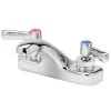 Zurn Z81101-XL Deck Mount Faucet With 4 1/4" Cast Spout (2.2 GPM), Ceramic Cartridge, And Lever Handles