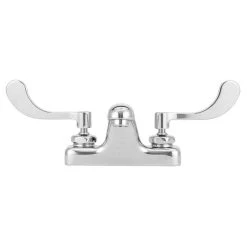 Zurn Z81104-XL Deck Mount Faucet With 4 1/4" Cast Spout (2.2 GPM), Ceramic Cartridge, And Wrist Handles