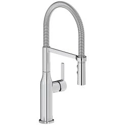 Elkay LKAV1061CR Avado Deck Mount Chrome Kitchen Faucet With Semi-Professional Spout And Lever Handle