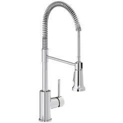 Elkay LKAV2061CR Avado Deck Mount Chrome Kitchen Faucet With Semi-Professional Spout And Forward Lever Handle