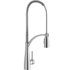 Elkay LKAV4061CR Avado Deck Mount Chrome Kitchen Faucet With Semi-Professional Spout And Forward Lever Handle