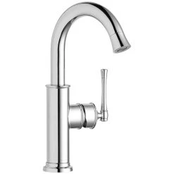 Elkay LKEC2012CR Explore Deck Mount Chrome Bar Faucet With Forward Lever Handle