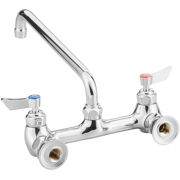 Waterloo Wall-Mounted Faucet With 8" Centers And 12" Swing Spout - Image 3