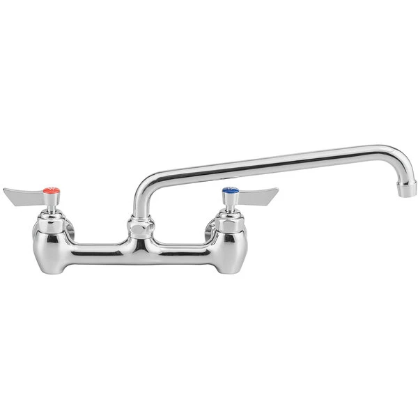 Waterloo Wall-Mounted Faucet With 8" Centers And 12" Swing Spout - Image 4