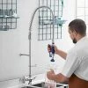 Waterloo 1.15 GPM Deck-Mounted Pre-Rinse Faucet With Single Base