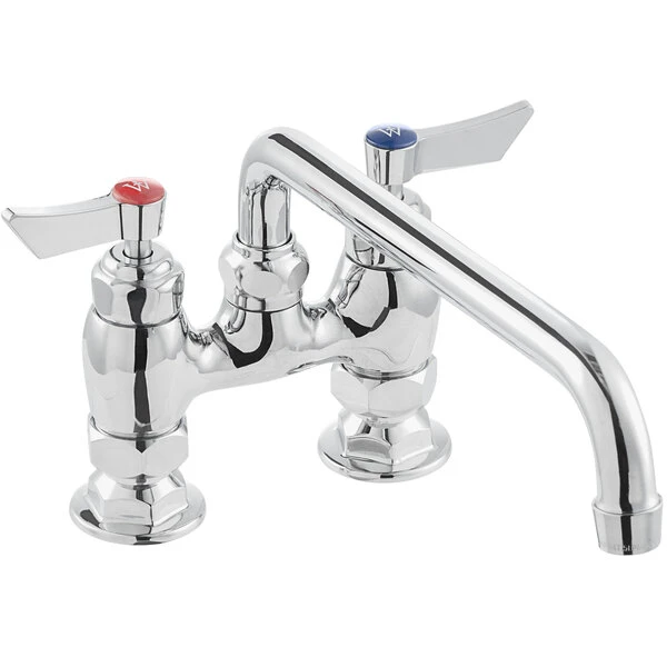 Waterloo Deck-Mounted Faucet With 4" Centers And 12" Swing Spout - Image 2