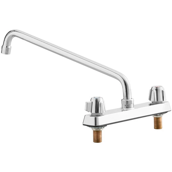 Regency Plumbing & Hardware Regency Deck Mount Faucet With 16" Swing Spout And 8" Centers - Image 3