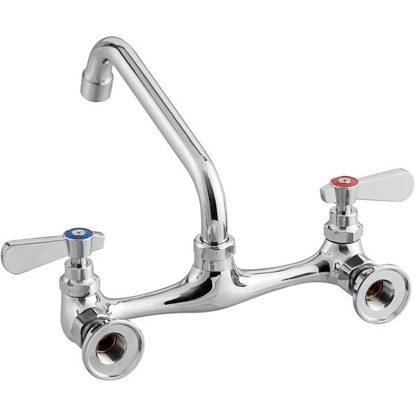 Regency Plumbing & Hardware Regency Wall Mount Faucet With 8" Swing Spout, 8" Centers, And Install Kit - Image 3