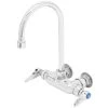 T&S Brass And Bronze Works T&S B-0346 Wall Mounted Pantry Faucet With 3 3/8" Adjustable Centers And 5 1/2" Swivel Gooseneck