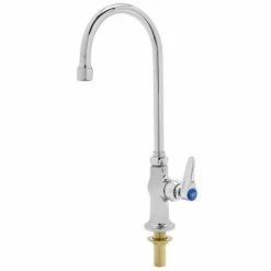 T&S Brass And Bronze Works T&S B-0305-QT-WS Single Pantry Deck Mount Faucet With Eterna Cartridge - 5 9/16" Gooseneck Spout