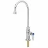 T&S Brass And Bronze Works T&S B-0305-VF22 Single Temperature Deck Mount Faucet With Single Supply, 5 1/2" Gooseneck Spout, And Eterna Cartridges