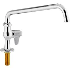 T&S Brass And Bronze Works Equip By T&S 5F-1SLX06 Single Supply Deck Mount Faucet With 6 1/8" Swivel Nozzle - ADA Compliant