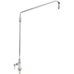 T&S Brass And Bronze Works T&S B-0275 Deck Mounted Single Pantry Faucet With 18" Riser - 18" Swing Nozzle