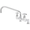 T&S Brass And Bronze Works T&S B-0293 18" Deck Mounted Big Flo Mixing Faucet With 8" Centers
