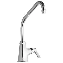 Elkay LK535HA10L2 Deck Mounted Faucet With Single Base, 10" High Arc Swing Spout, 1.5 GPM Aerator, And 2" Lever Handle