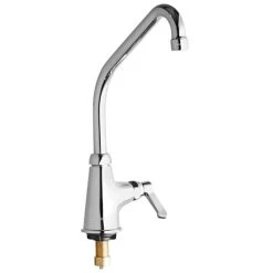 Elkay LK535HA08L2 Deck Mounted Faucet With Single Base, 8" High Arc Swing Spout, 1.5 GPM Aerator, And 2" Lever Handle