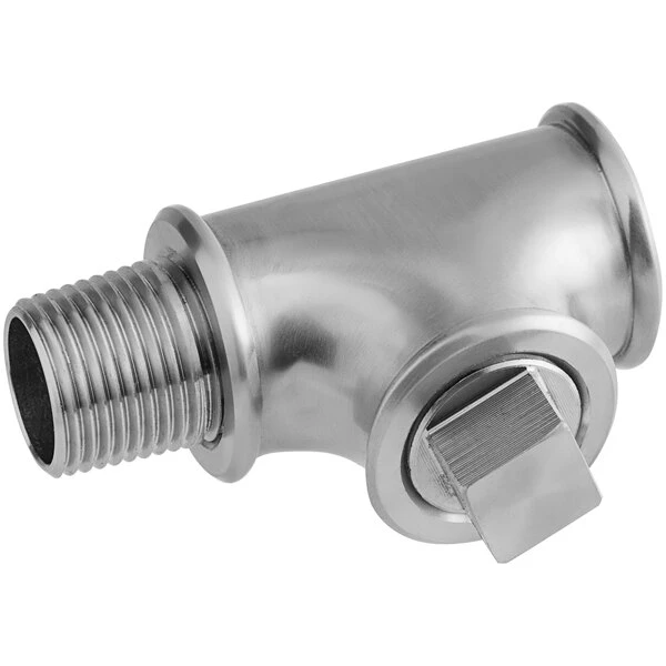 T&S Brass And Bronze Works Eversteel By T&S S-TEE-RGD Stainless Steel Rigid Tee Assembly