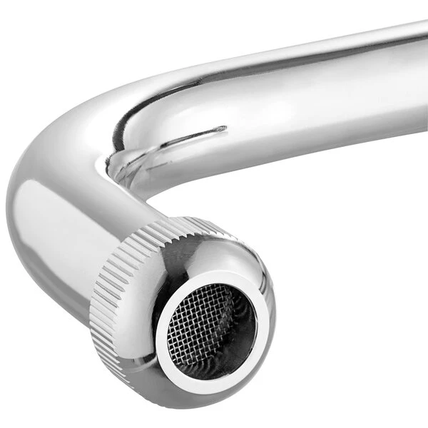 Chicago Faucet Company Chicago Faucets W4W-DB6AE1-369ABCP Wall-Mounted Manual Sink Faucet With 4" Centers - Image 4