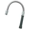 T&S Brass And Bronze Works T&S B-0020-H 20" Stainless Steel Flex Hose With Gray Handle And Polyurethane Liner