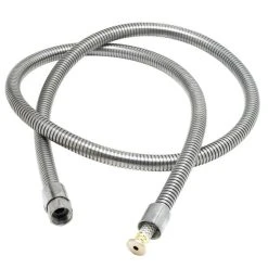 T&S Brass And Bronze Works T&S B-0068-H2A 62 1/2" Stainless Steel Flex Hose And Polyurethane Liner