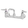 T&S Brass And Bronze Works T&S B-0232-EE Wall Mounted Pantry Faucet With 8" Adjustable Centers, 6" Swing Nozzle, And EE Connections