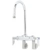T&S Brass And Bronze Works T&S B-0340 Wall Mounted Pantry Faucet With 4" Adjustable Centers, 5 1/2" Rigid Gooseneck, And Eterna Cartridges