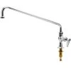 T&S Brass And Bronze Works T&S B-0205 Deck Mounted Single Hole Pantry Faucet With 18" Swing Nozzle And Eterna Cartridge