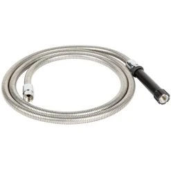 T&S Brass And Bronze Works Equip By T&S 5HSE96 96" Flexible Stainless Steel Hose For Equip Pre-Rinse Units