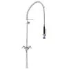 Fisher 2110-WB Deck Mounted Single Base Pre-Rinse Faucet With Wall Bracket