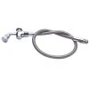 T&S Brass And Bronze Works T&S B-2137 50" Pre-Rinse Flex Hose With Angled Rosespray Spray Valve