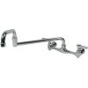 Advance Tabco K-211 Wall-Mount Faucet With 8" Centers - 18" Swing Nozzle