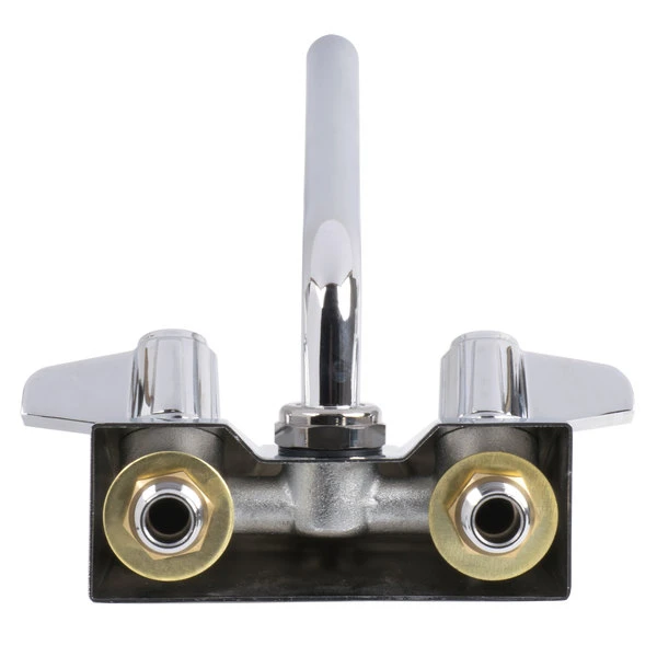 T&S Brass And Bronze Works Equip By T&S 5F-4WLX12 12 1/8" Wall Mount Swivel Faucet With 4" Centers - Image 5