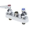T&S Brass And Bronze Works T&S B-1110-LN Deck Mounted Workboard Base Faucet With 4" Centers