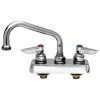 T&S Brass And Bronze Works T&S B-1103 Deck Mounted Workboard Faucet With 3 1/2" Centers - 12" Swing Nozzle